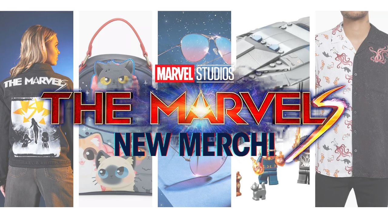 Fly Higher, Further, Faster with New ‘The Marvels’ Merch