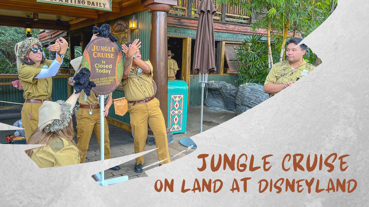 Jungle Cruise Skippers Take the Cruise on Dry Land at Disneyland