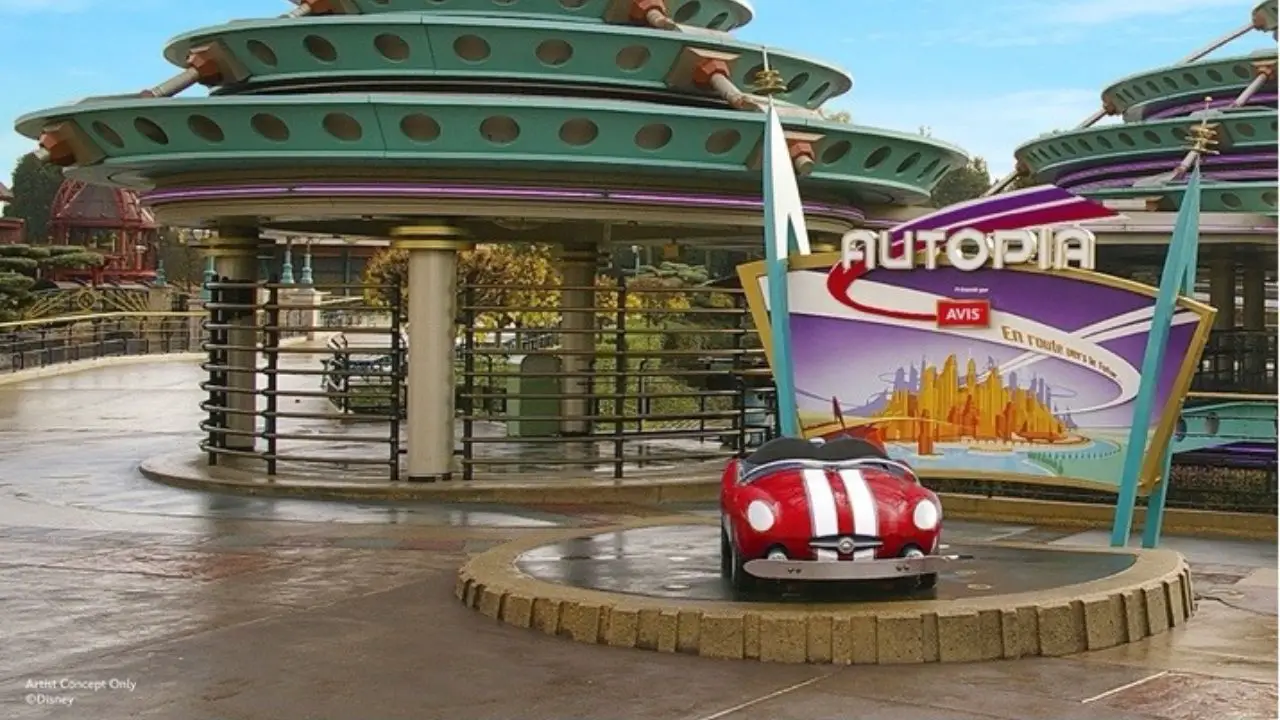 Avis to Sponsor Autopia at Disneyland Paris As The Attraction Gets Added Magic