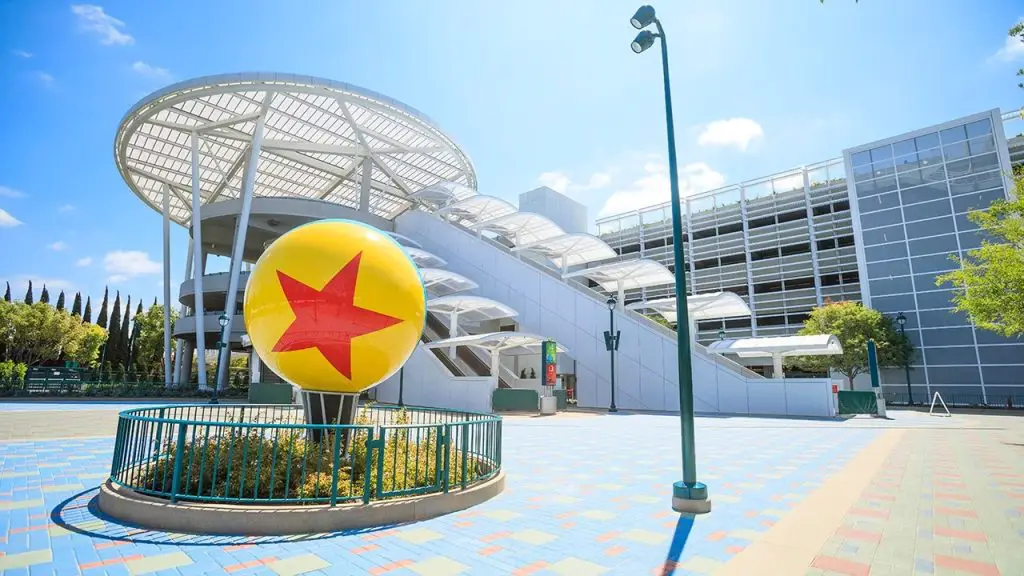 Pixar Pals Parking Structure - Disneyland Resort
