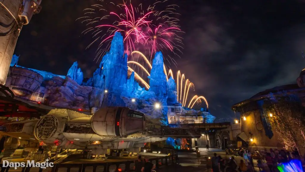 Star Wars: Galaxy's Edge Fireworks