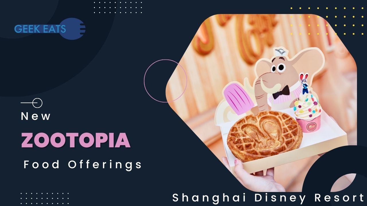 Zootopia Foods at Shanghai Disney Resort