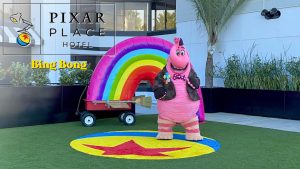 Bing Bong Now Meeting Guests Exclusively at Pixar Place Hotel