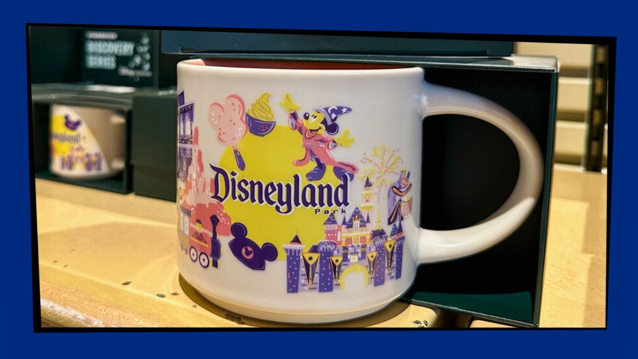 New Starbucks Discovery Series Mugs Arrive at Disneyland Resort