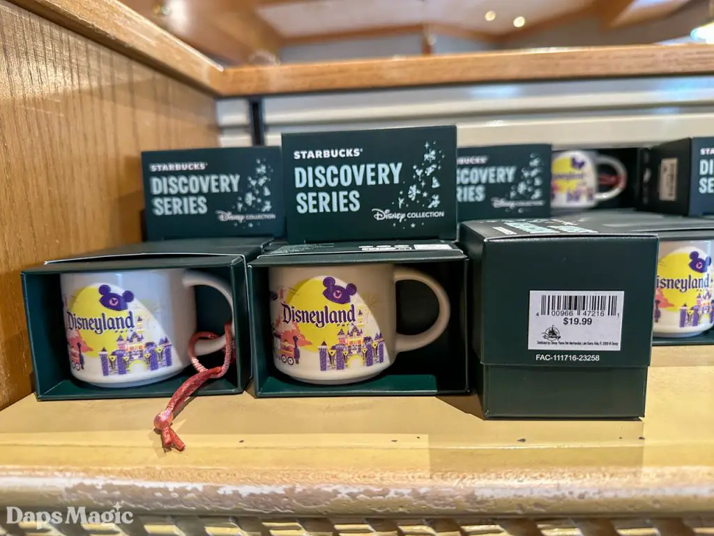 New Starbucks Discovery Series Mugs Arrive At Disneyland Resort