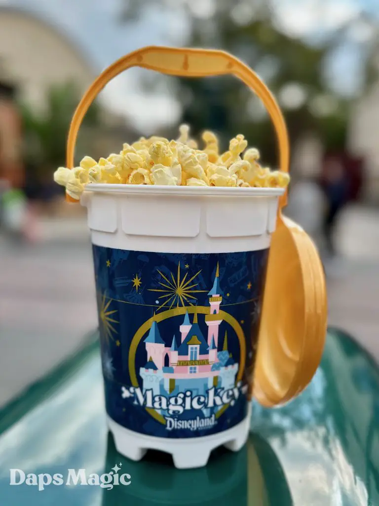 Magic Key Refillable Popcorn Buckets are Back at the Disneyland Resort