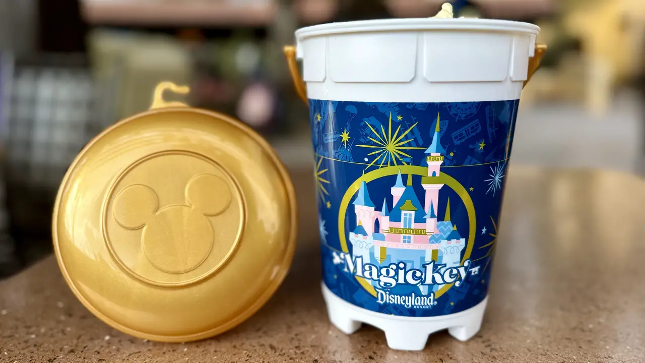 Magic Key Refillable Popcorn Buckets are Back at the Disneyland Resort for 2024