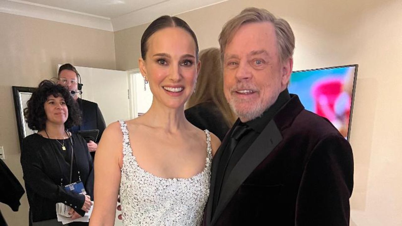 Luke Skywalker Meets Mother at Golden Globes