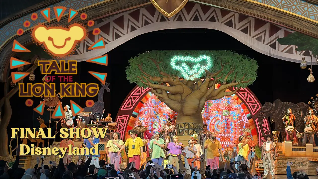 Cast of “Tale of the Lion King” Takes Final Bow at Disneyland