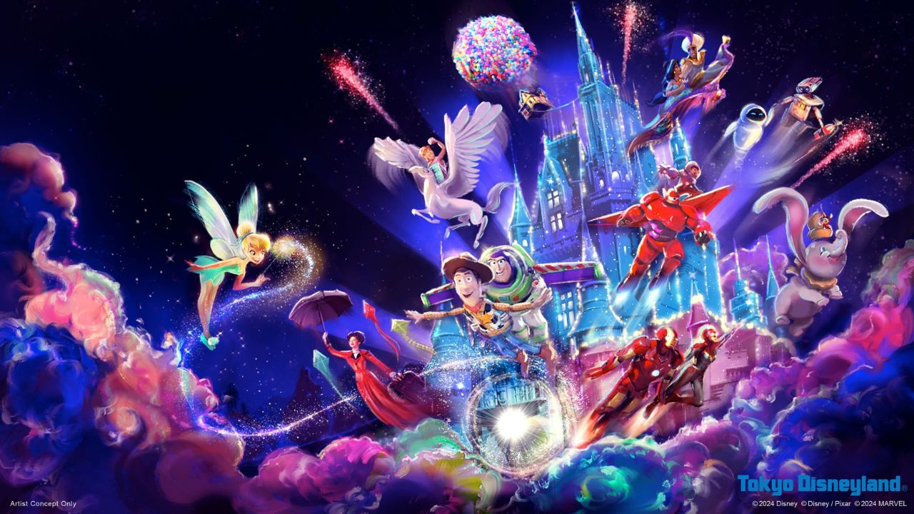 Tokyo Disney Resort Announces New Nighttime Spectacular for 2024