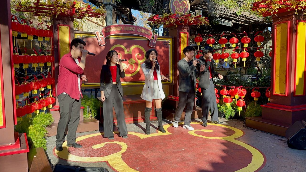 VIDEO: Vocal Seoul Arrives at 2024 Lunar New Year Celebration at Disney California Adventure