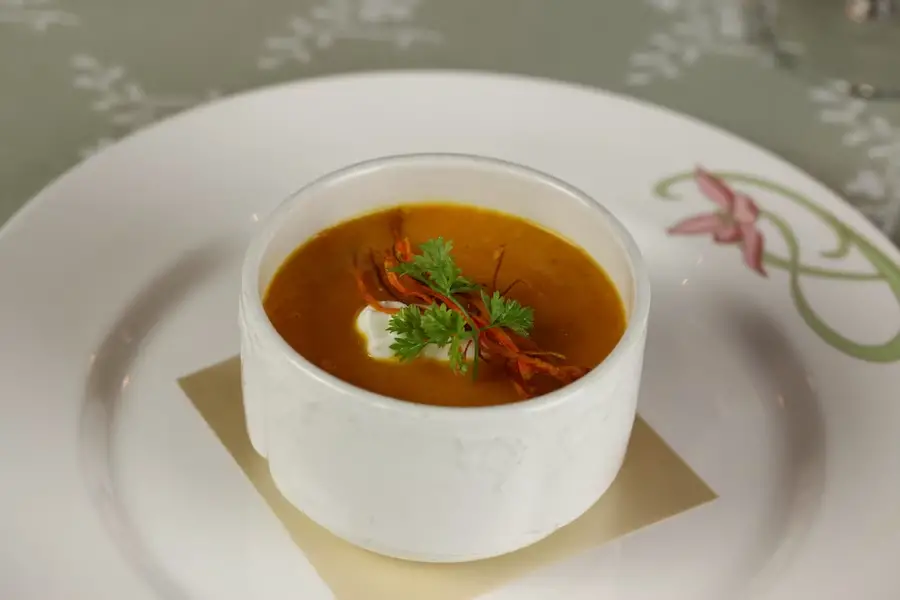 Curry, Carrot, and Apple Soup from Disney Cruise Line