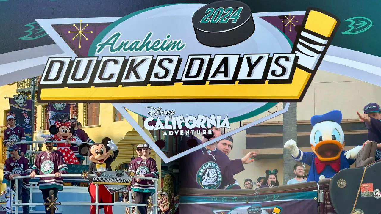 Ducks Fly Together at Disney California Adventure for Anaheim Ducks Days