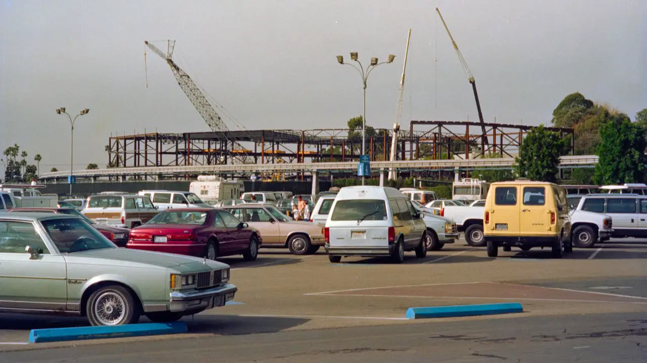 A Construction Mystery - 30 Years Ago at Disneyland