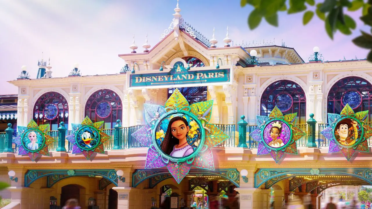 Disneyland Paris Reveals Disney Symphony of Colours Decorations for Main Street, USA