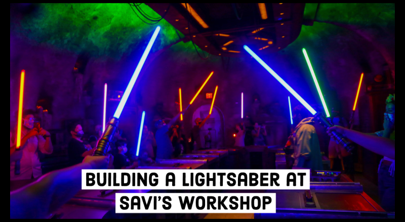 Building a Lightsaber at Savi’s Workshop