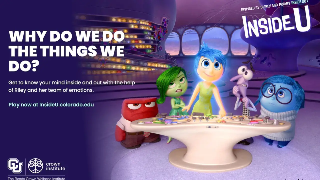 Crown Institute at the University of Colorado and Pixar Collaborate to Create ‘Inside Out’ – Kid’s Themed App