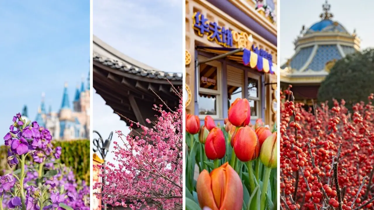 Spring Blooms at Shanghai Disney Resort as Disney Color-Fest Brings Enchantment to Resort-Wide Celebrations