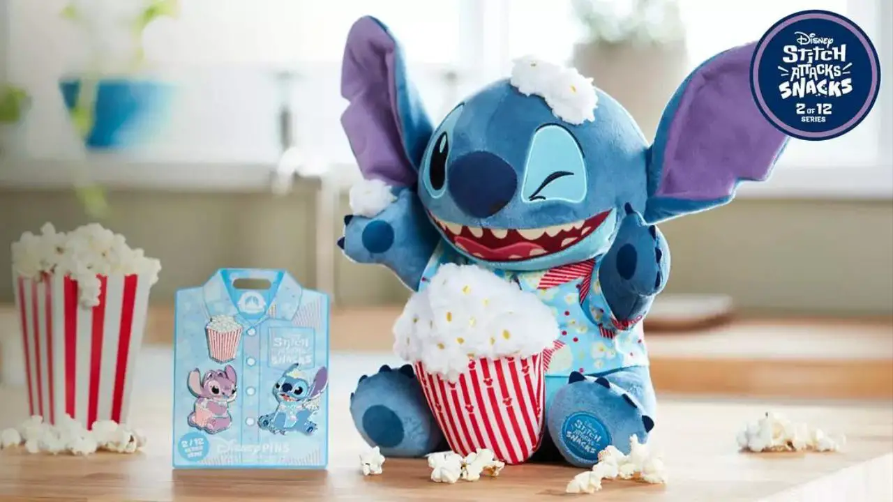 Stitch Attacks Snacks Popcorn Collection Arrives on shopDisney