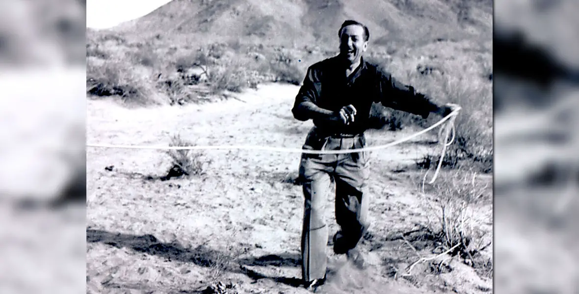 Walt Disney at Smoke Tree Ranch - Photo: D23