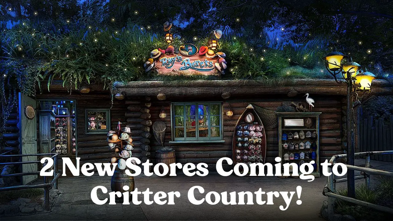 Two New Princess Tiana-Themed Shops Coming to Disneyland’s Critter Country