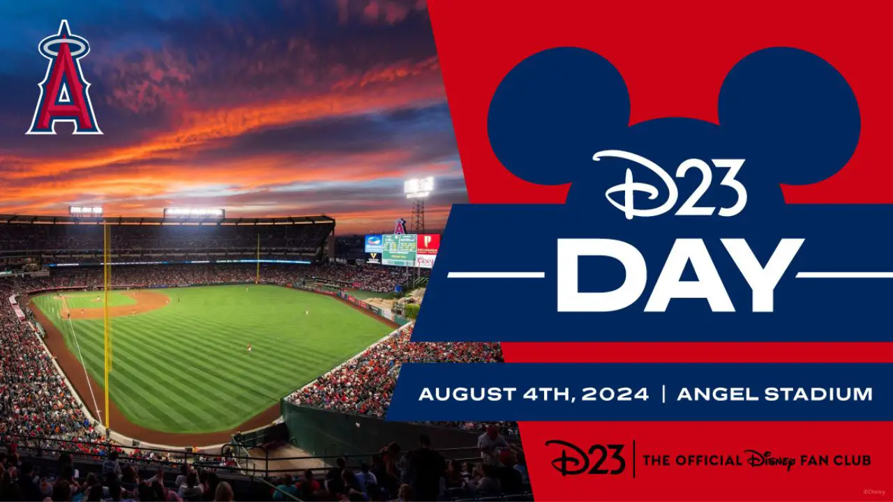 August 4 is D23 Day at Angel Stadium!