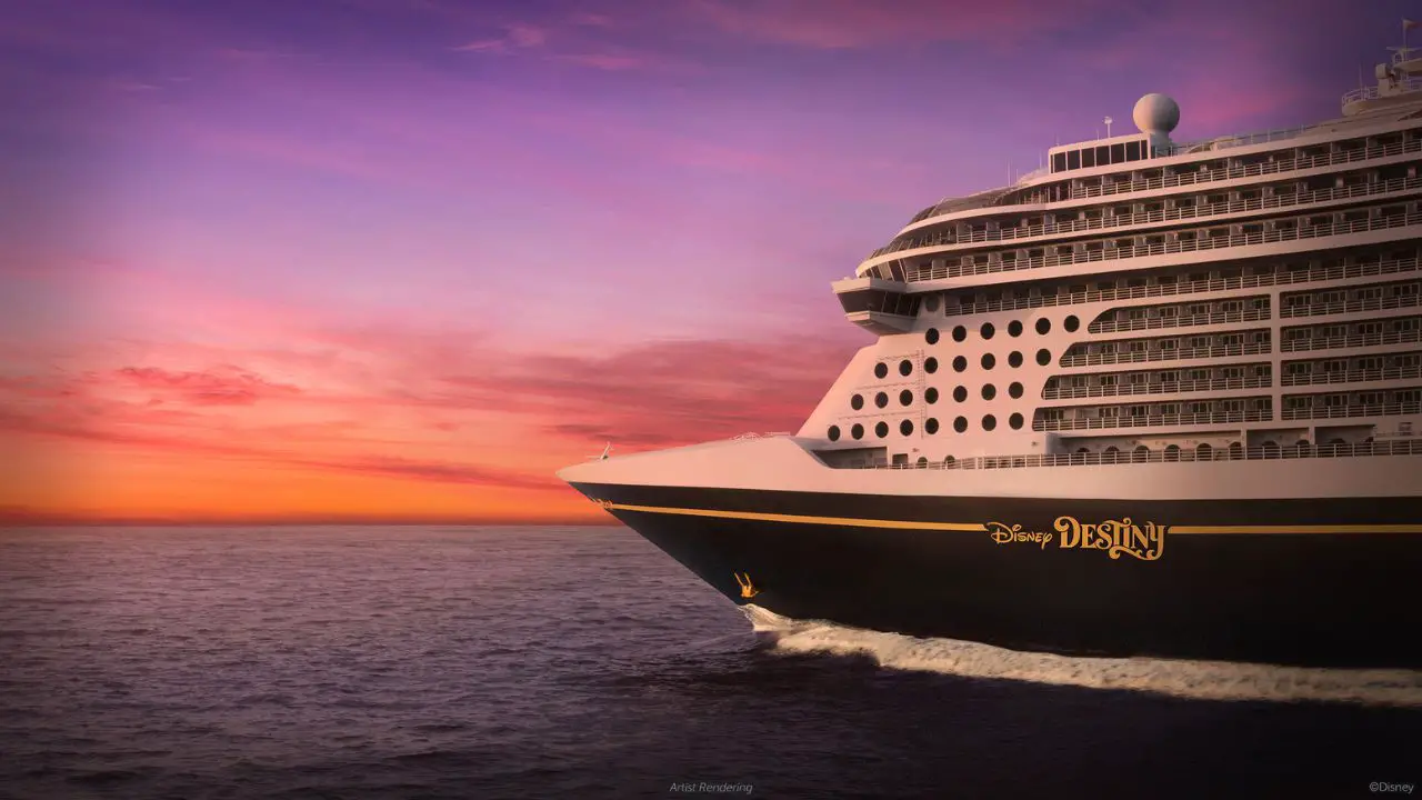 Disney Cruise Line Reveals Disney Destiny, Sister Ship to Disney Wish and Disney Treasure