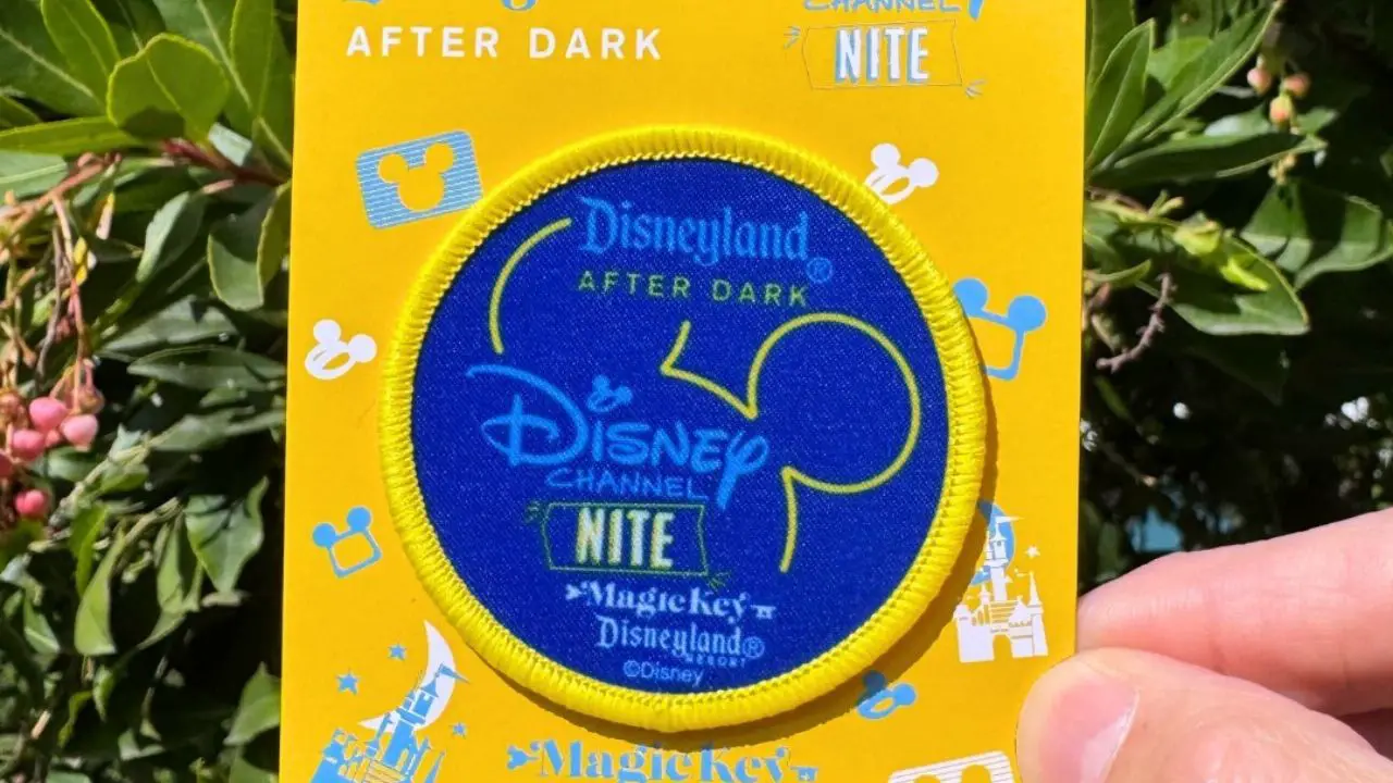 Special Patch Coming Exclusively For Disneyland Magic Key Holders At Disney Channel Nite