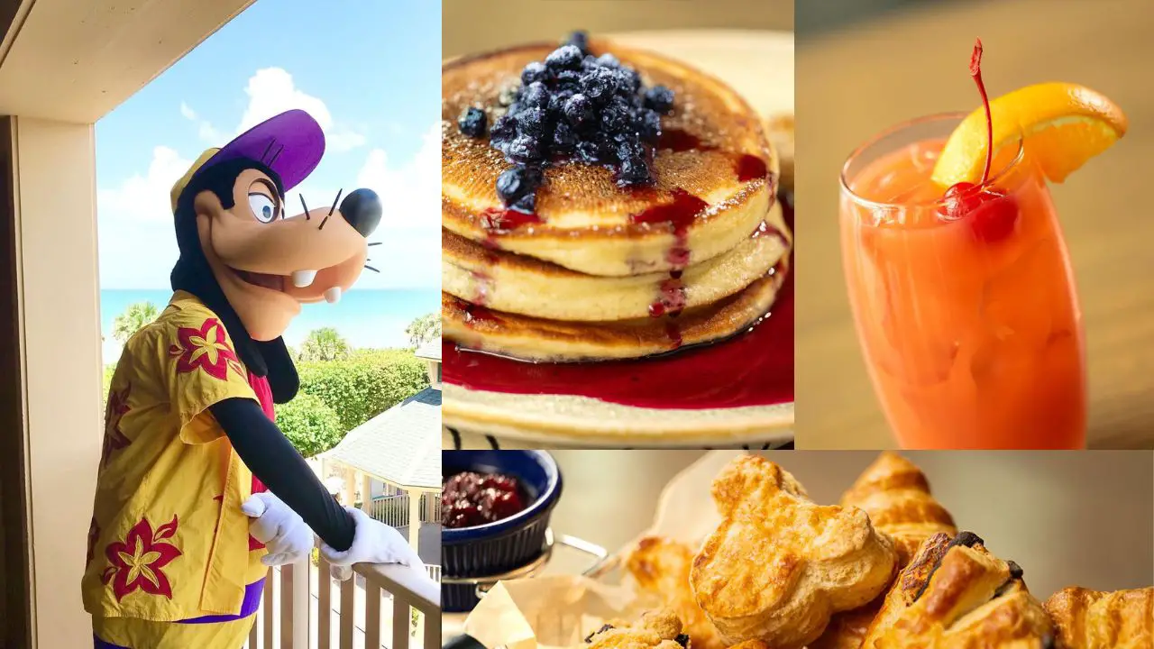Disney's Vero Beach Resort Character Breakfast with Goofy & Pluto