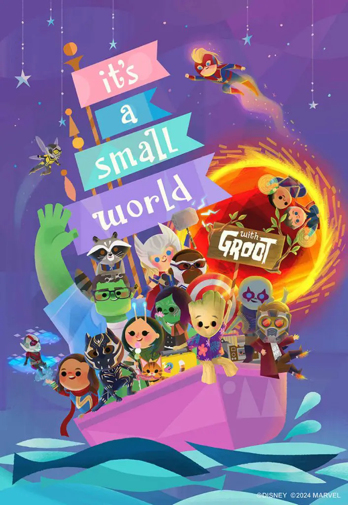 it's a small world with Groot - Tokyo Disney Resort