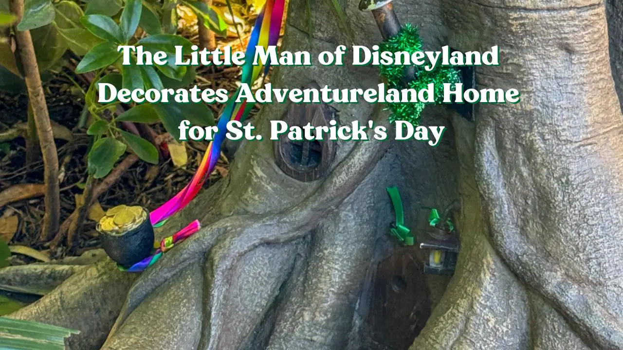 The Little Man of Disneyland Decorates Adventureland Home for St. Patrick’s Day