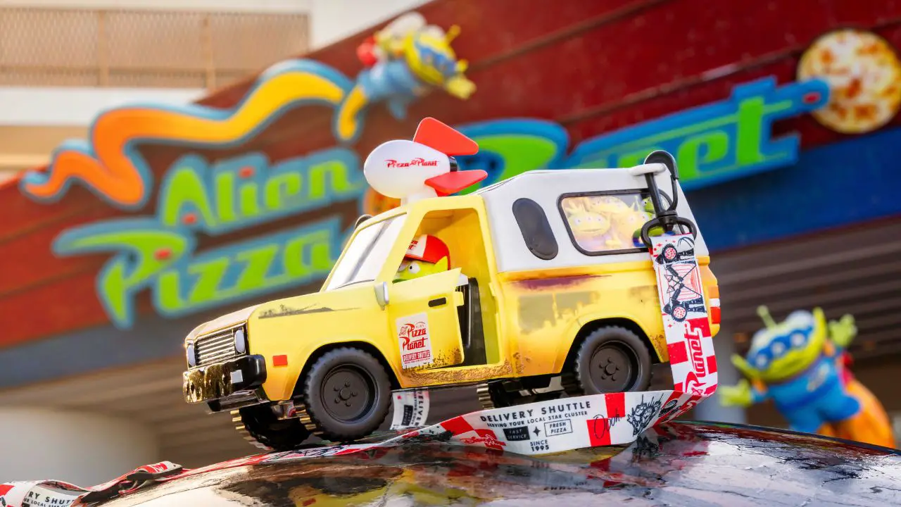 Pizza Planet Truck Popcorn Bucket Coming to Disneyland for Pixar Fest