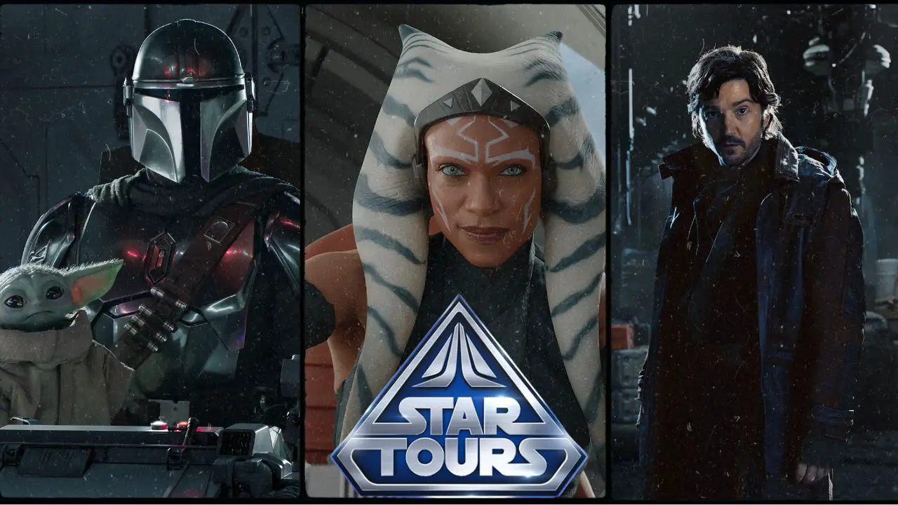 New Adventures From ‘Ahsoka,’ ‘Andor,’ and ‘The Mandalorian’ Coming to ‘Star Tours – The Adventures Continue’ in April!