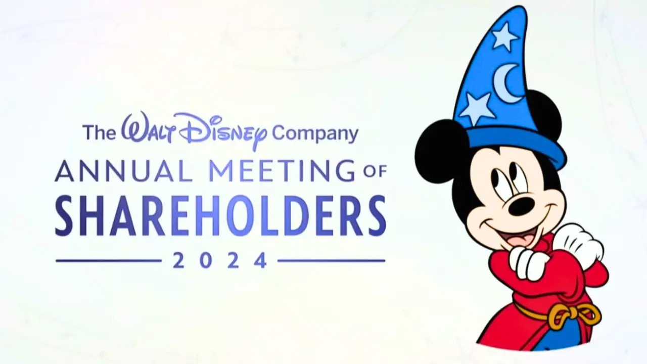 LIVE BLOG: 2024 The Walt Disney Company Annual Shareholder Meeting