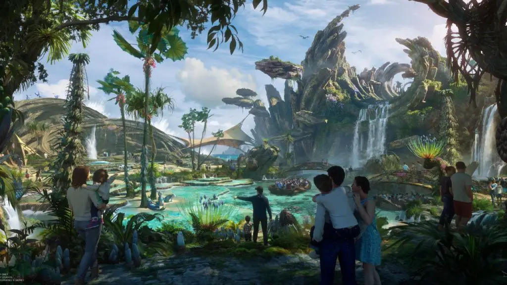 Avatar Experience - Concept Art - Courtesy of The Walt Disney Company