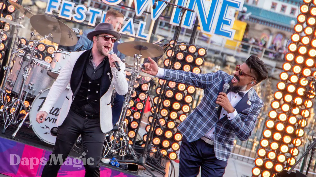 Blake Lewis Joins Phat Cat Swinger For Four Incredible Performances on Dapper Day at Disney California Adventure