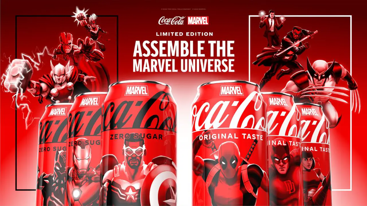 Marvel and Coca-Cola Join Forces for Global Campaign