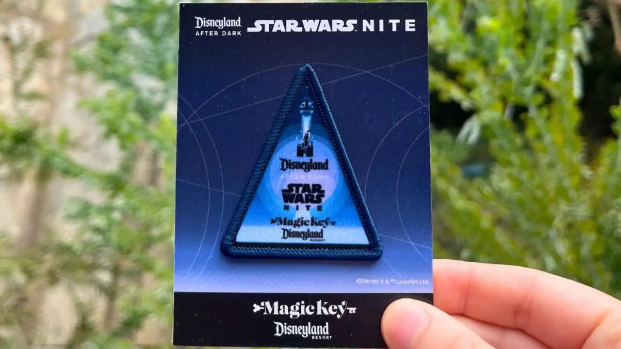 Disneyland After Dark Star Wars Nite Magic Key Exclusive Patch