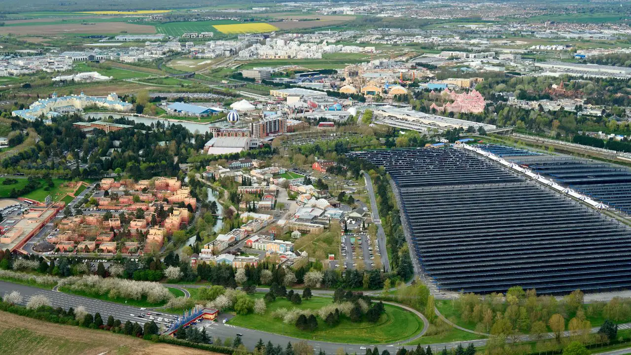 Disneyland Paris Solar Canopy Plant