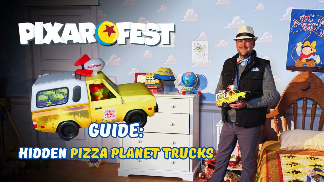 GUIDE: The Many Pizza Planet Trucks of Pixar Fest