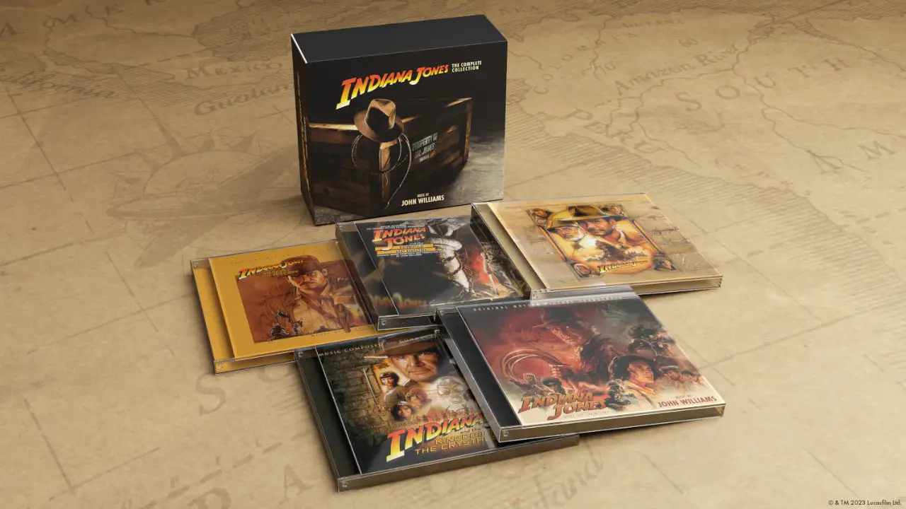 Indiana Jones: The Complete CD Collection Now Available for Pre-Order at Disney Music Emporium