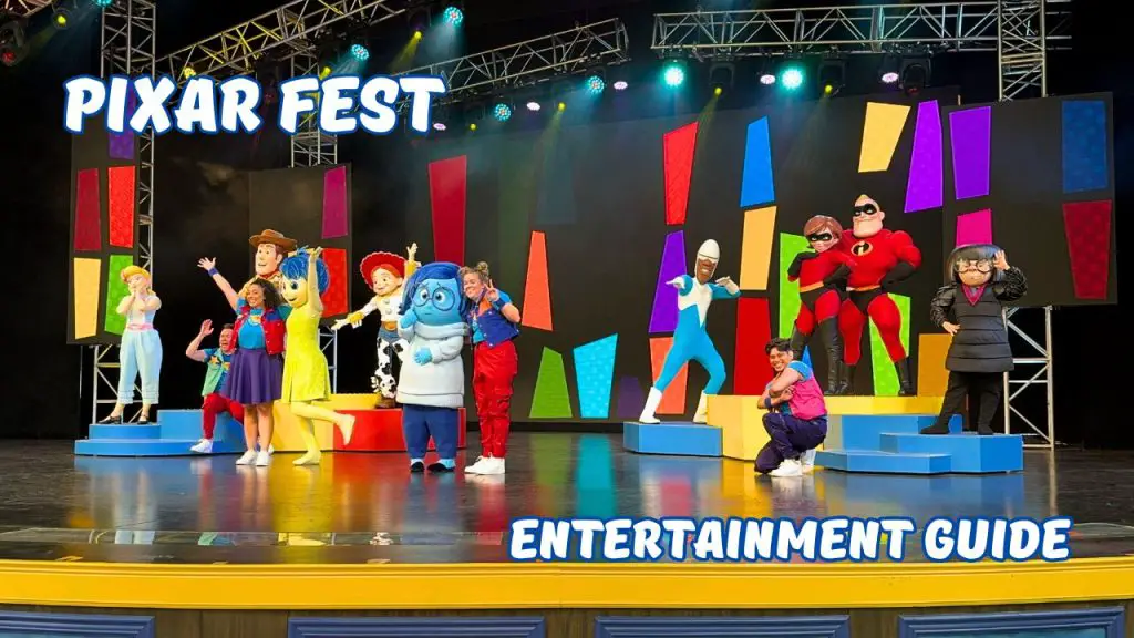 Entertainment Guide Pixar Fest 2024