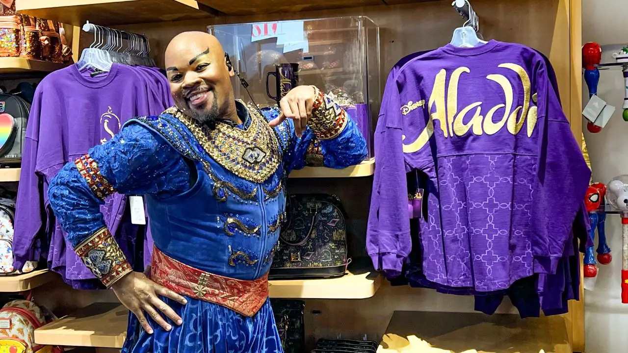 The Genie Himself, Michael James Scott, Stops by Disney Store to Grant Wishes in New York City