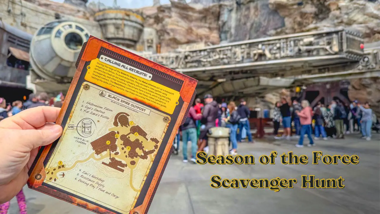 Join the Resistance With Season of the Force Scavenger Hunt at Disneyland’s Star Wars: Galaxy’s Edge