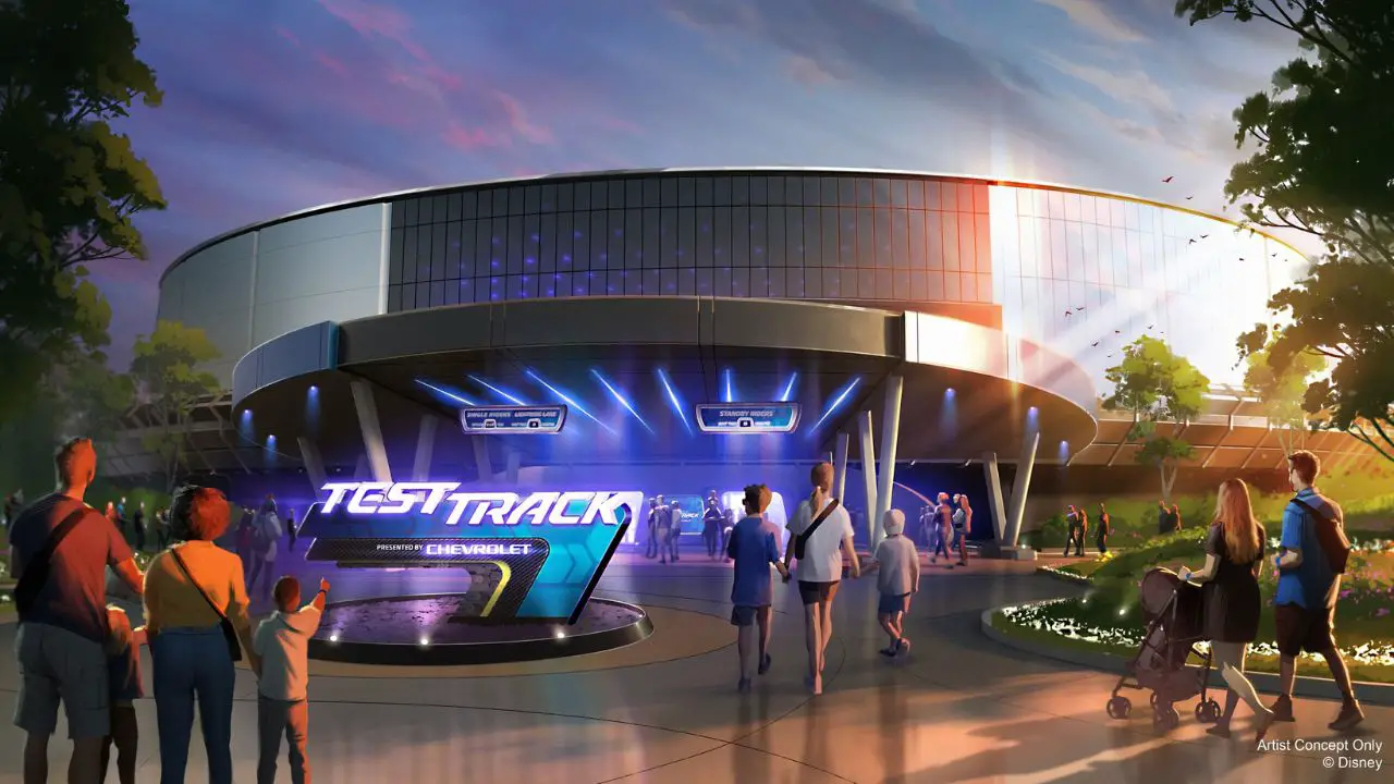 Concept Art for Test Track Reimagining Unveiled Along With Final Day to Ride Current Version