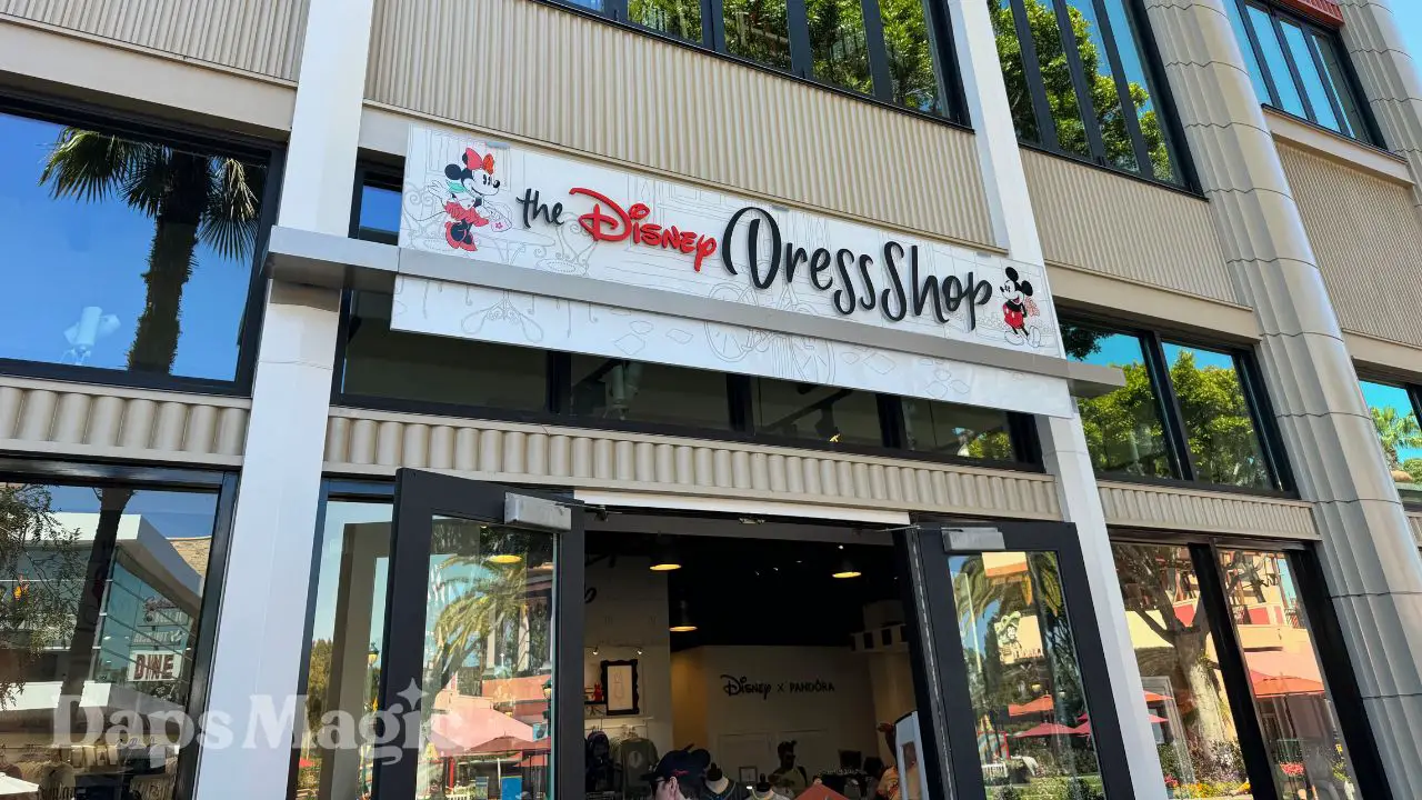 The Disney Dress Shop Gets a New Home in Downtown Disney District at Disneyland Resort