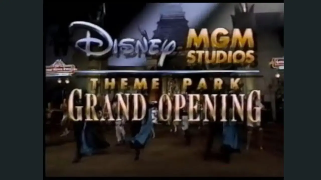 The Disney-MGM Studios Theme Park Grand Opening