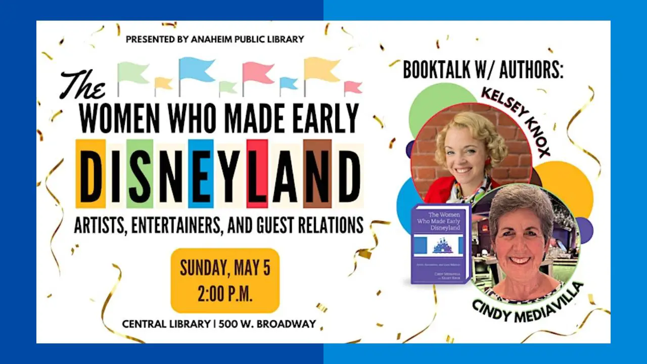 Anaheim Public Library Hosting ‘The Women Who Made Early Disneyland’ Event