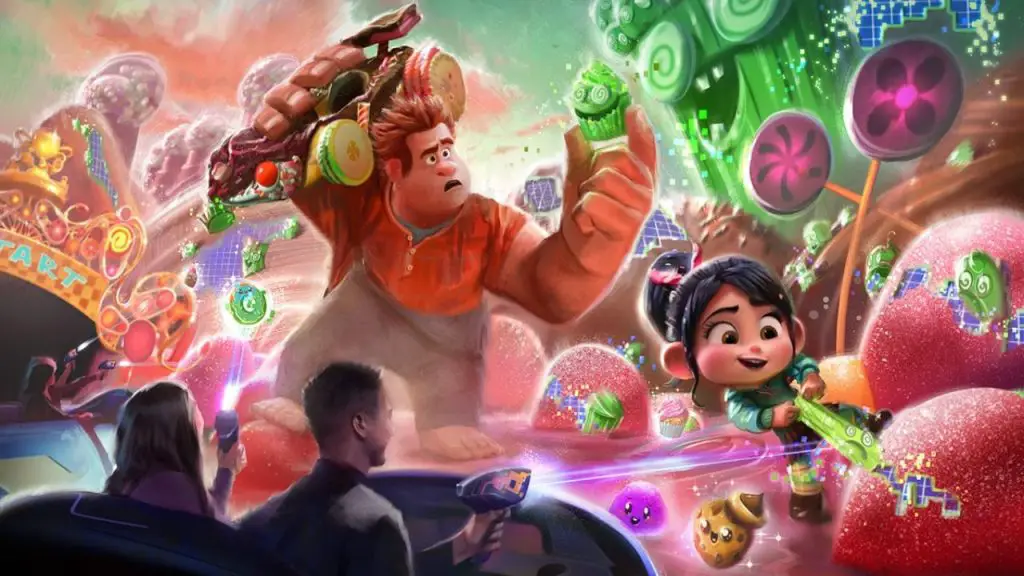 Wreck-It Ralph Attraction Concept Art