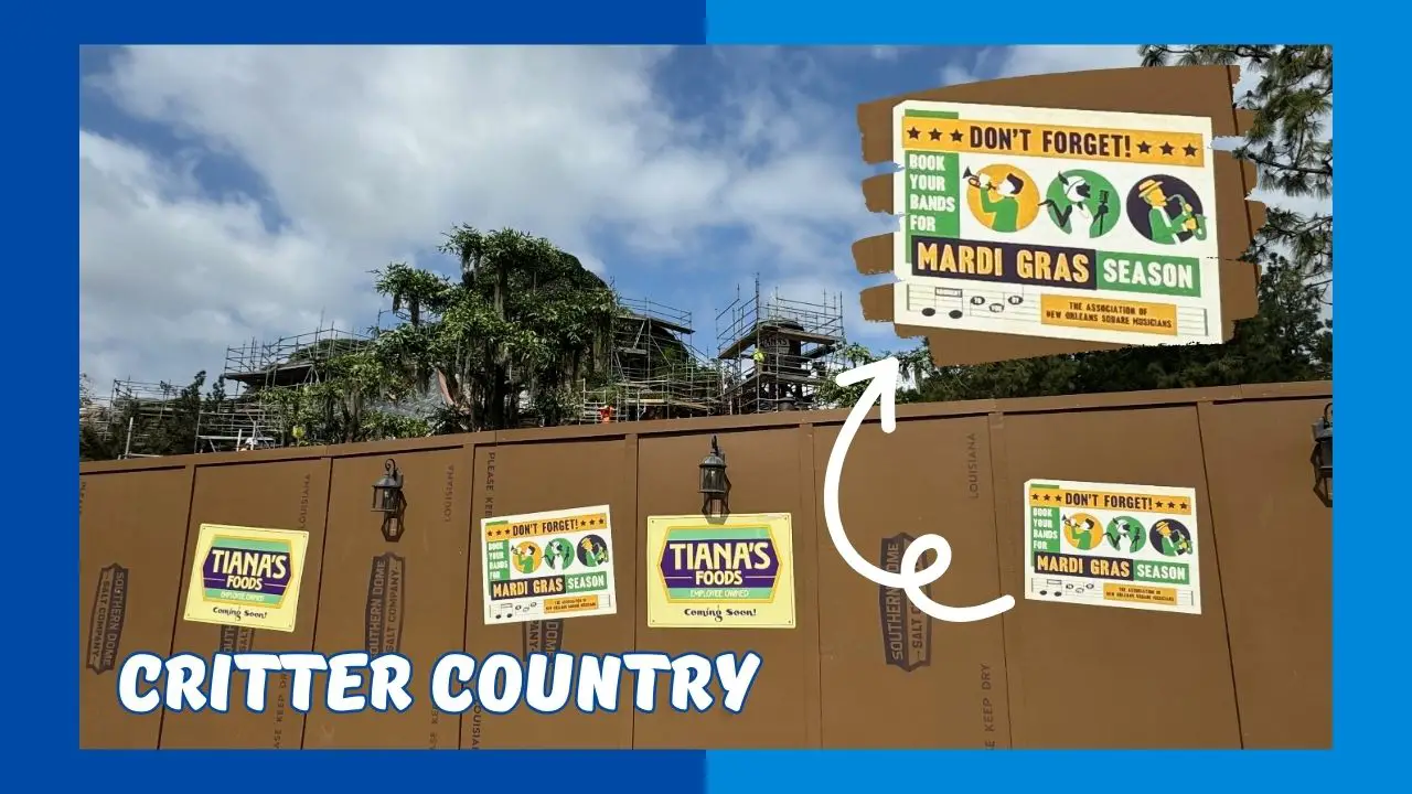 New Walls and New Signs Appear as Critter Country Closes